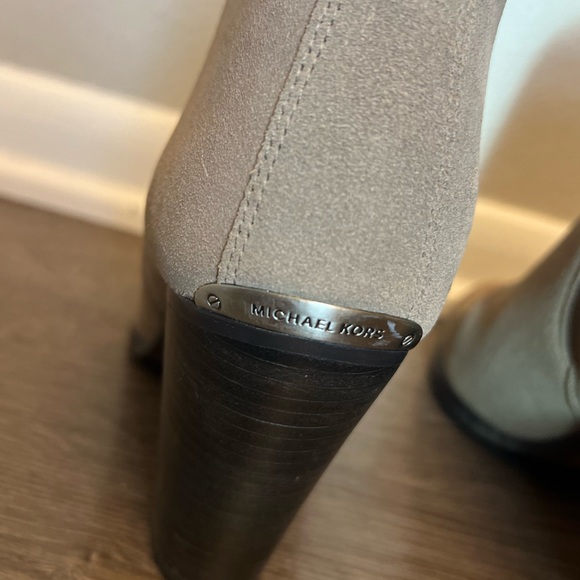 Michael Kors Suede Ankle Boots - Picture 3 of 7